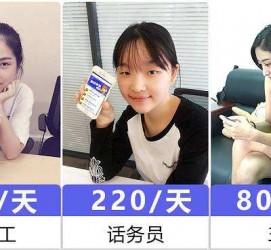 安岳关于斗米兼职上的模特雇用的信息