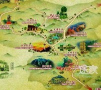安岳景点地图(长沙景点地图)