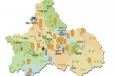 安岳景点地图(景点地图手绘)